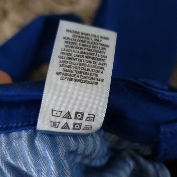 Lucky Brand Charlie Skinny Electric Blue Jeans - Picture 13 of 15